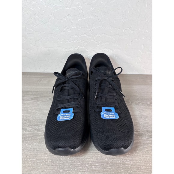 New! Skeckers Womens Virtue Divinity Hands Free Slip Ins Size 11 Black - Picture 3 of 6